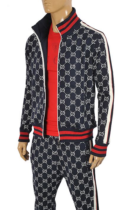 gucci men's warm up suit|Gucci jogging suits for men.